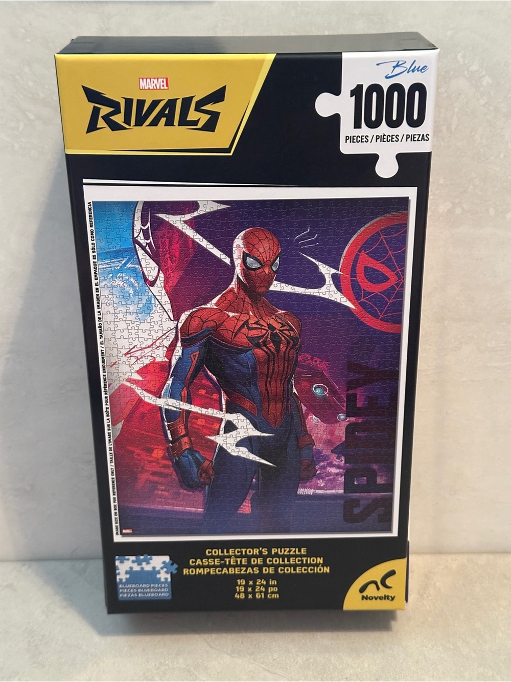 Marvel Rivals Spiderman 1000 Pieces Puzzle New Sealed Bag Collectors - Picture 2 of 5